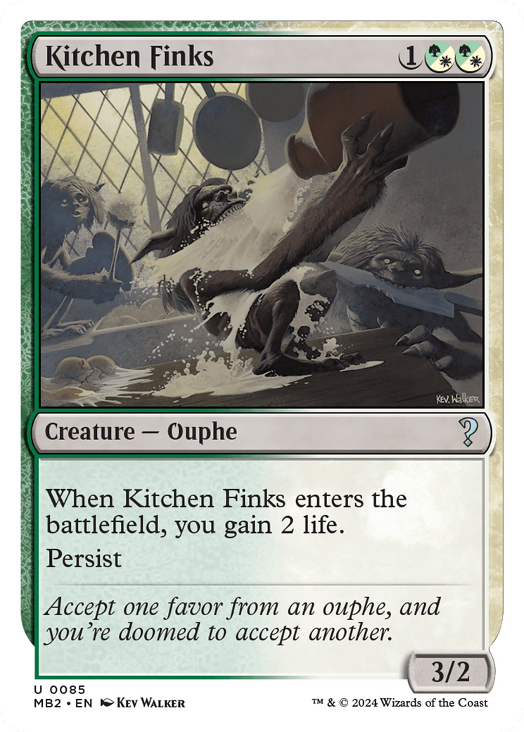 Kitchen Finks [MB2-85]