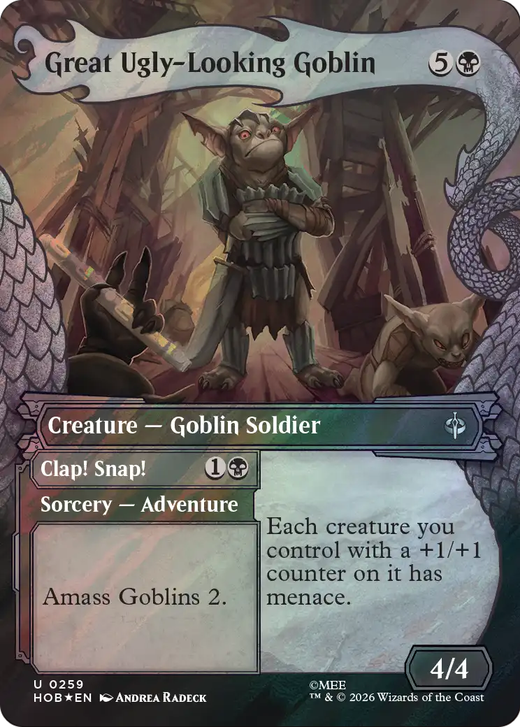 Great Ugly-Looking Goblin // Clap! Snap! [HOB-259]