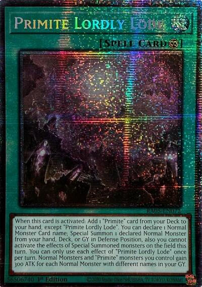 Primite Lordly Lode (Starlight Rare) [RA05-EN072-StR]