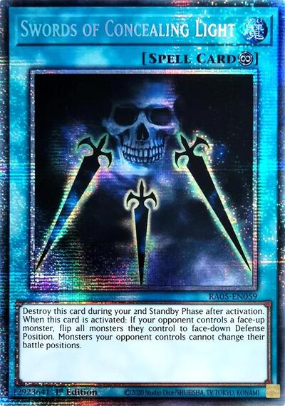 Swords of Concealing Light (Starlight Rare) [RA05-EN059-StR]