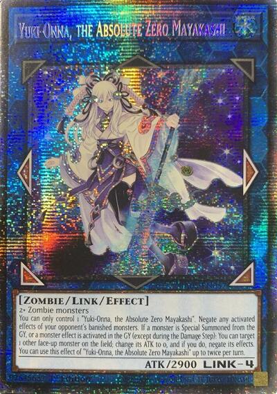 Yuki-Onna, the Absolute Zero Mayakashi (Starlight Rare) [RA05-EN057-StR]