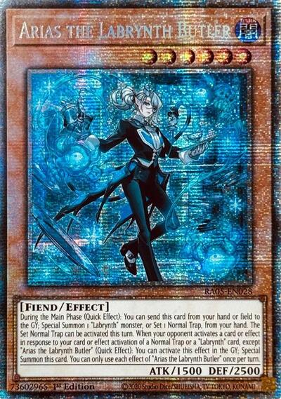 Arias the Labrynth Butler (Starlight Rare) [RA05-EN028-StR]