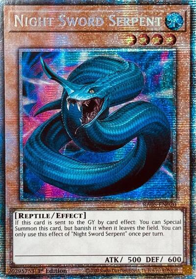 Night Sword Serpent (Starlight Rare) [RA05-EN020-StR]