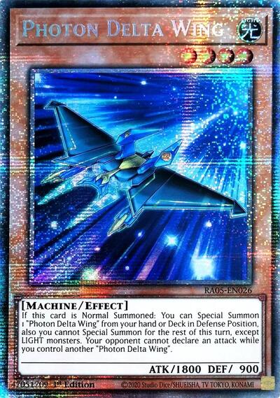 Photon Delta Wing (Starlight Rare) [RA05-EN026-StR]