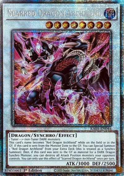 Scarred Dragon Archfiend (Starlight Rare) [RA05-EN044-StR]