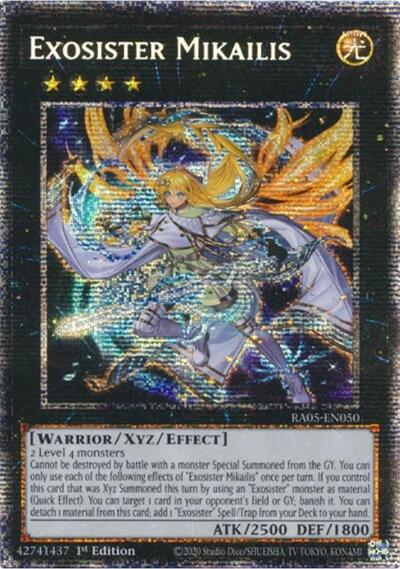 Exosister Mikailis (Starlight Rare) [RA05-EN050-StR]