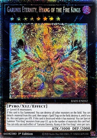 Garunix Eternity, Hyang of the Fire Kings (Starlight Rare) [RA05-EN052-StR]