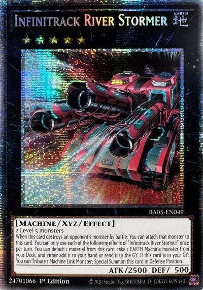 Infinitrack River Stormer (Starlight Rare) [RA05-EN049-StR]