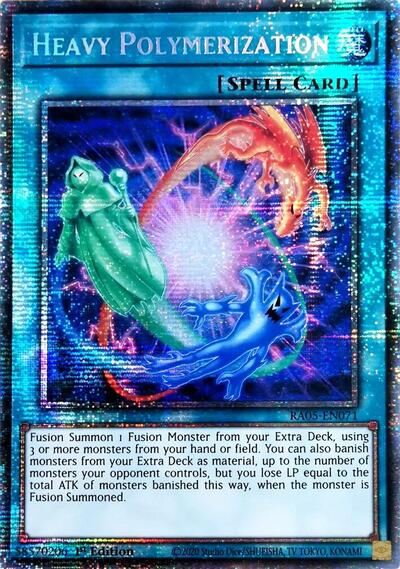 Heavy Polymerization (Starlight Rare) [RA05-EN071-StR]
