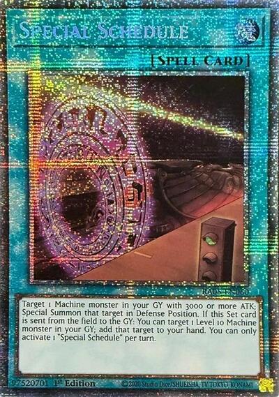 Special Schedule (Starlight Rare) [RA05-EN060-StR]