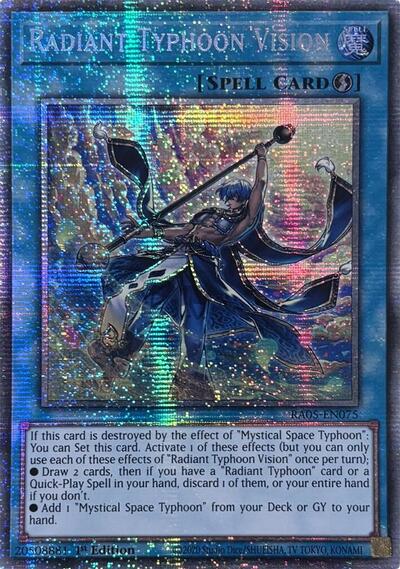 Radiant Typhoon Vision (Starlight Rare) [RA05-EN075-StR]