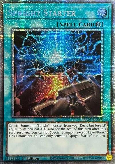 Spright Starter (Starlight Rare) [RA05-EN068-StR]
