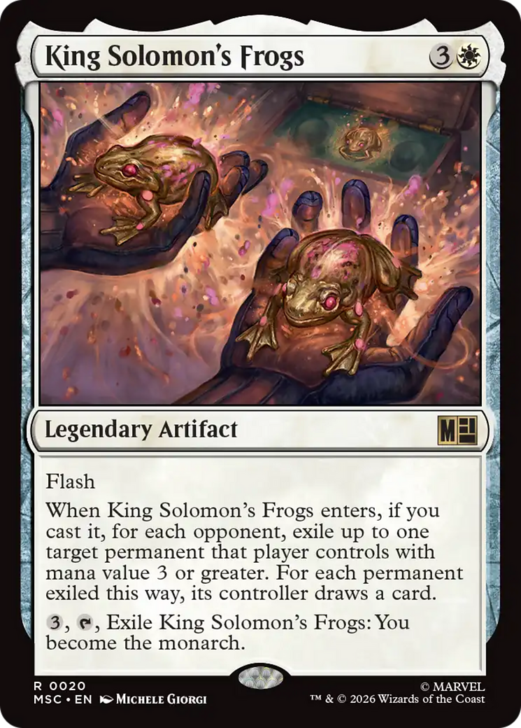 King Solomon's Frogs [MSC-20]
