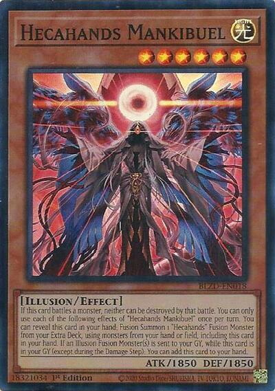 Hecahands Mankibuel (Super Rare) [BLZD-EN018-SuR]