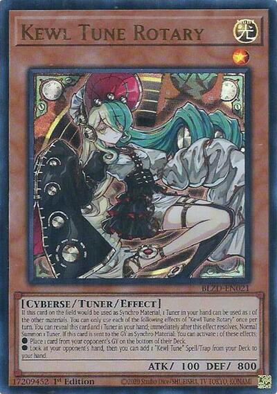 Kewl Tune Rotary (Ultra Rare) [BLZD-EN021-UR]