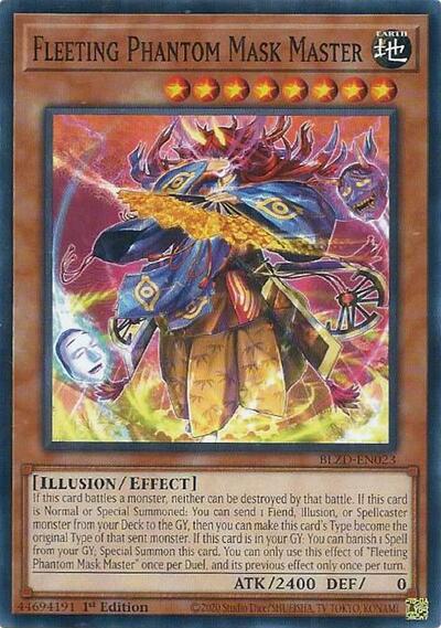 Fleeting Phantom Mask Master (Common) [BLZD-EN023-C]
