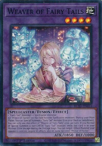 Weaver of Fairy Tails (Super Rare) [BLZD-EN033-SuR]