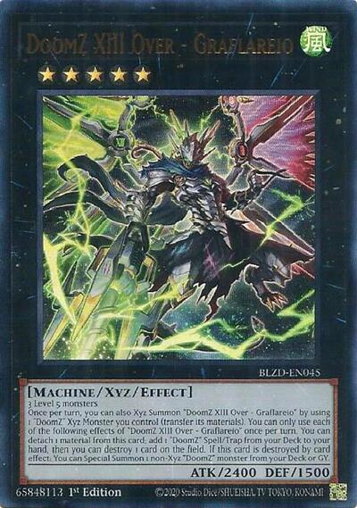 DoomZ XIII Over - Graflareio (Ultra Rare) [BLZD-EN045-UR]