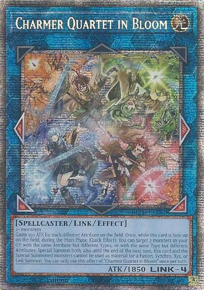 Charmer Quartet in Bloom (Starlight Rare) [BLZD-EN050-StR]