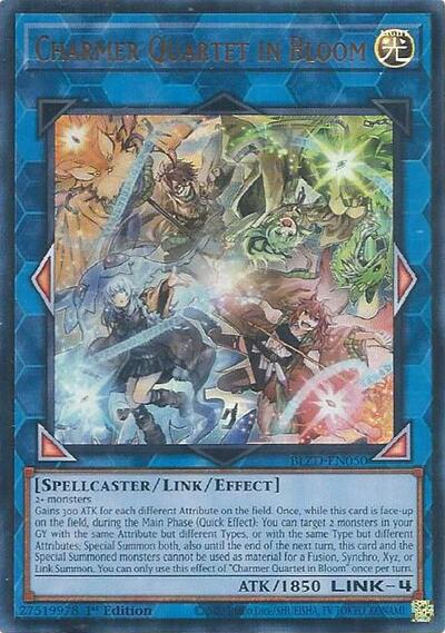 Charmer Quartet in Bloom (Ultra Rare) [BLZD-EN050-UR]
