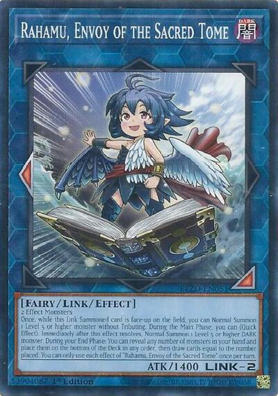 Rahamu, Envoy of the Sacred Tome (Common) [BLZD-EN051-C]