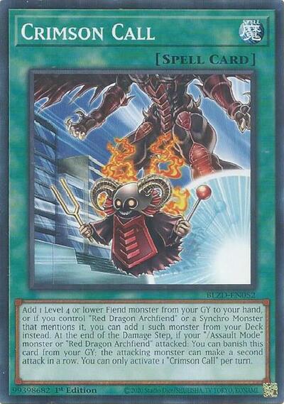 Crimson Call (Common) [BLZD-EN052-C]
