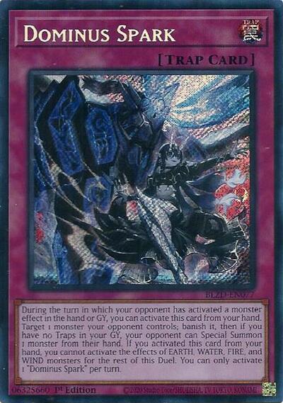 Dominus Spark (Secret Rare) [BLZD-EN077-SeR]