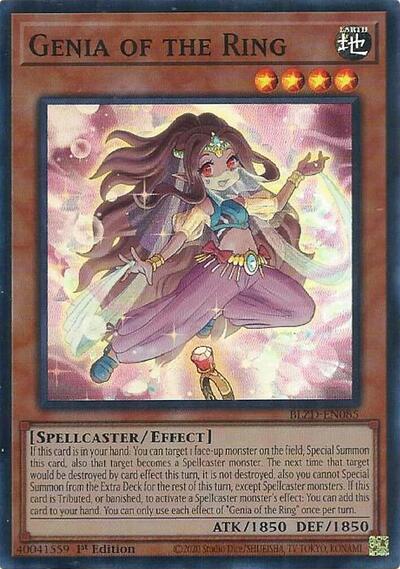 Genia of the Ring (Super Rare) [BLZD-EN085-SuR]