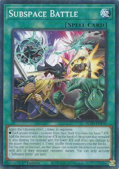 Subspace Battle (Common) [BLZD-EN100-C]