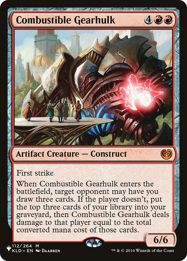 Combustible Gearhulk [PLST-KLD-112]