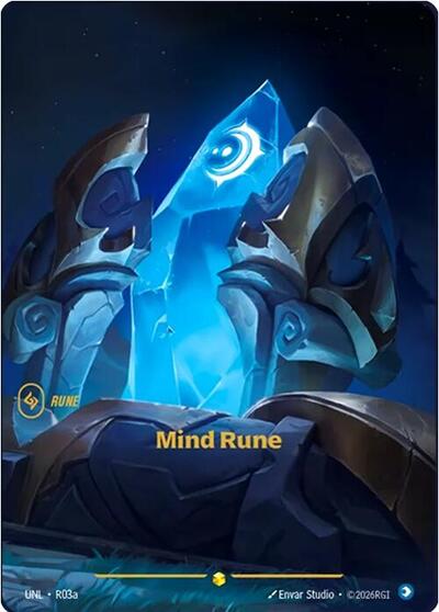 Mind Rune (Showcase) (Alternate Art) [UNL-R03a-S-ALT]