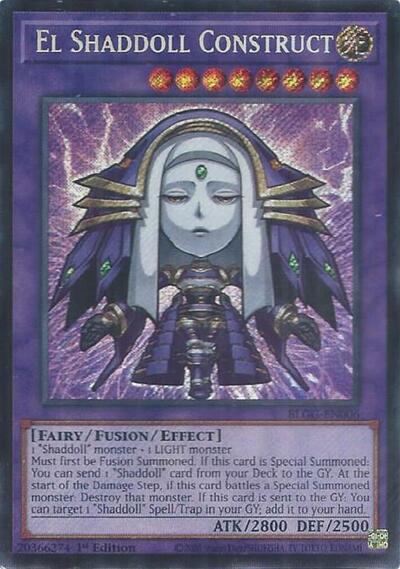 El Shaddoll Construct (Secret Rare) [BLGG-EN006-SeR]