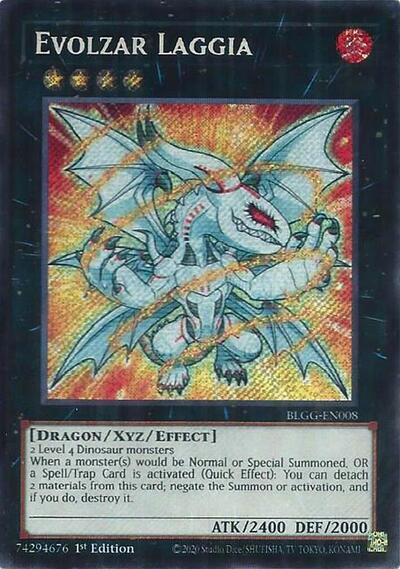 Evolzar Laggia (Secret Rare) [BLGG-EN008-SeR]