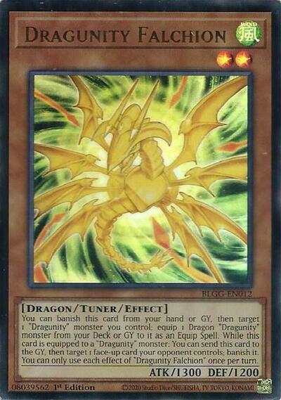Dragunity Falchion (Ultra Rare) [BLGG-EN012-UR]