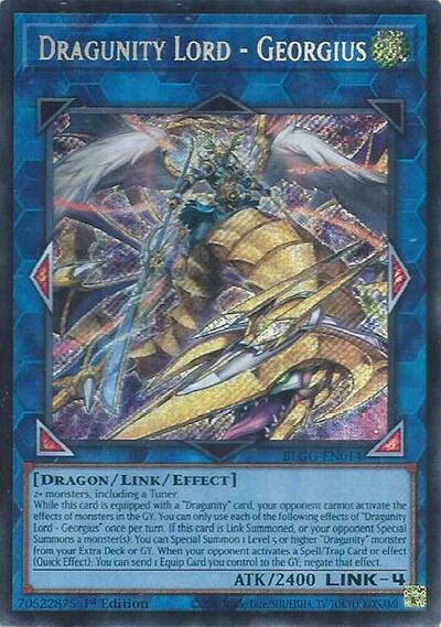 Dragunity Lord - Georgius (Secret Rare) [BLGG-EN014-SeR]