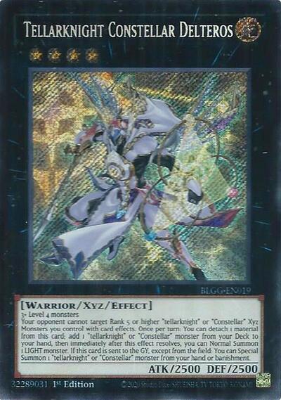 Tellarknight Constellar Delteros (Secret Rare) [BLGG-EN019-SeR]