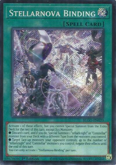 Stellarnova Binding (Secret Rare) [BLGG-EN020-SeR]