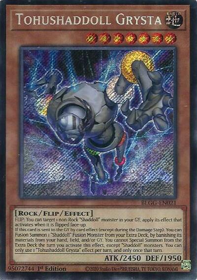 Tohushaddoll Grysta (Secret Rare) [BLGG-EN021-SeR]