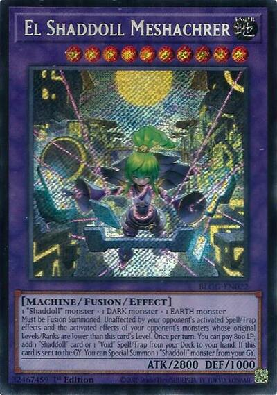 El Shaddoll Meshachrer (Secret Rare) [BLGG-EN022-SeR]