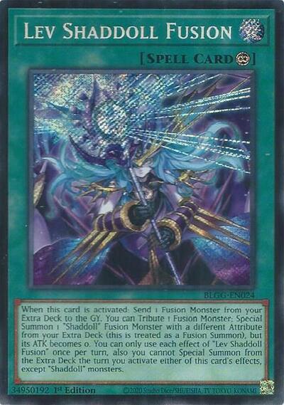 Lev Shaddoll Fusion (Secret Rare) [BLGG-EN024-SeR]