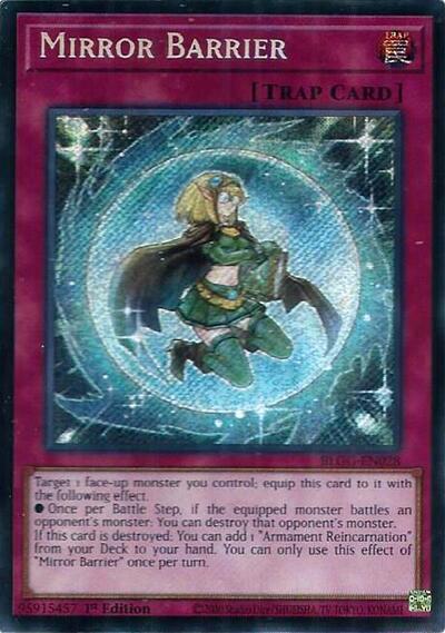 Mirror Barrier (Secret Rare) [BLGG-EN028-SeR]