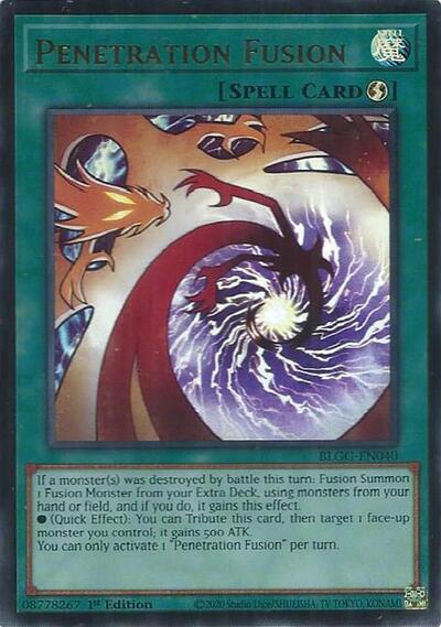 Penetration Fusion (Ultra Rare) [BLGG-EN040-UR]