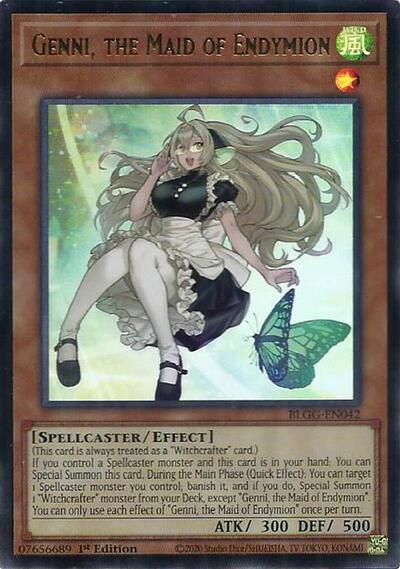Genni, the Maid of Endymion (Ultra Rare) [BLGG-EN042-UR]
