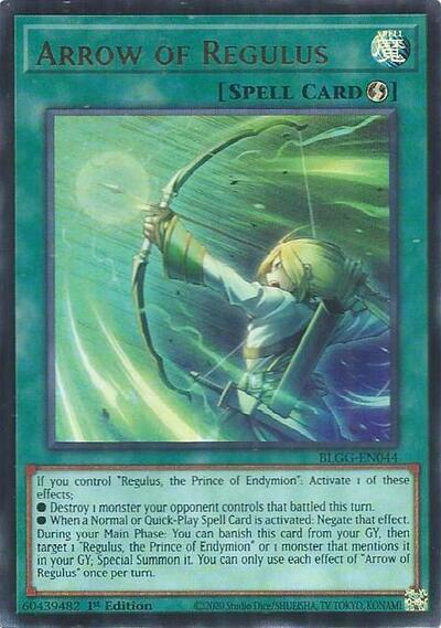 Arrow of Regulus (Ultra Rare) [BLGG-EN044-UR]
