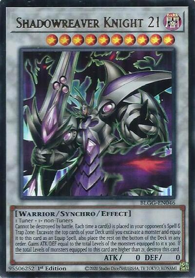 Shadowreaver Knight 21 (Ultra Rare) [BLGG-EN046-UR]