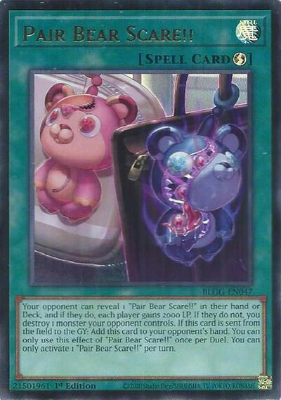 Pair Bear Scare!! (Ultra Rare) [BLGG-EN047-UR]