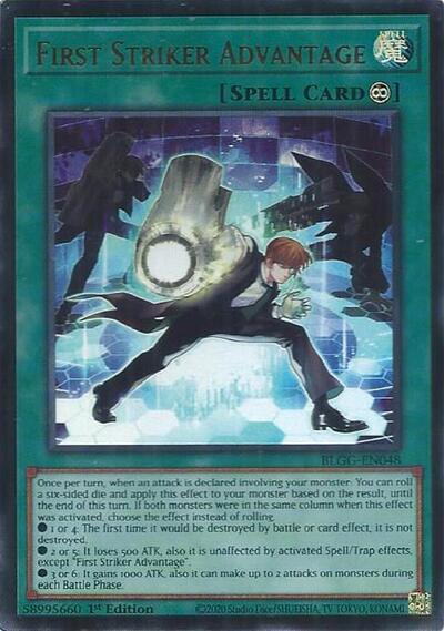First Striker Advantage (Ultra Rare) [BLGG-EN048-UR]