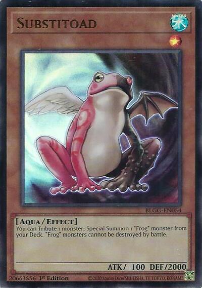 Substitoad (Ultra Rare) [BLGG-EN054-UR]