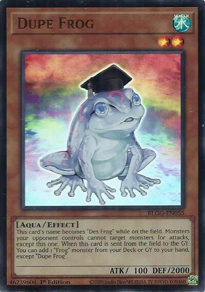 Dupe Frog (Ultra Rare) [BLGG-EN055-UR]