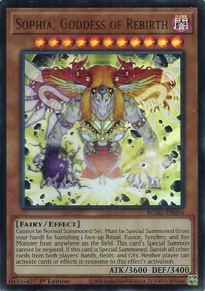 Sophia, Goddess of Rebirth (Ultra Rare) [BLGG-EN056-UR]